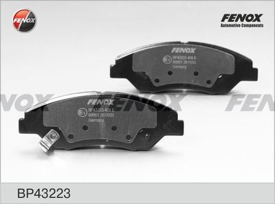 Колодки тормозные передние FENOX BP43223