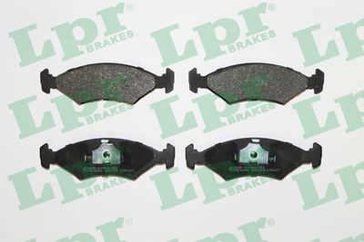 Колодки тормозные дисковые LPR 05P233