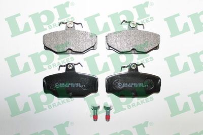 Колодки тормозные задние LPR 05P677
