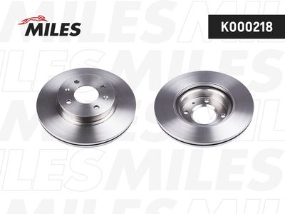 Диск тормозной передний Miles K000218