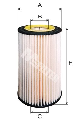Фильтр масляный M-Filter TE4021