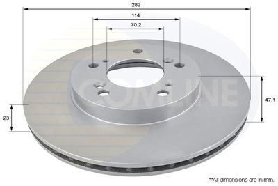 Диск тормозной передний ALLIED NIPPON ADC0531V