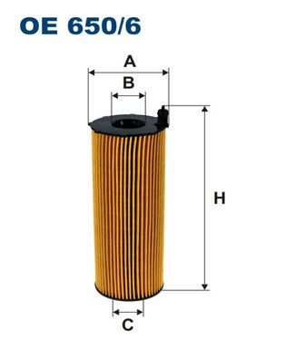 Фильтр масляный FILTRON OE6506