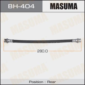 Шланг тормозной задний Masuma BH404