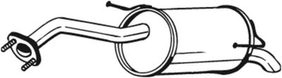 Глушитель задний BOSAL 145249