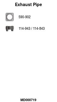 Труба приемная глушителя POLMOSTROW 30350