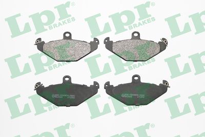 Колодки тормозные задние LPR 05P427
