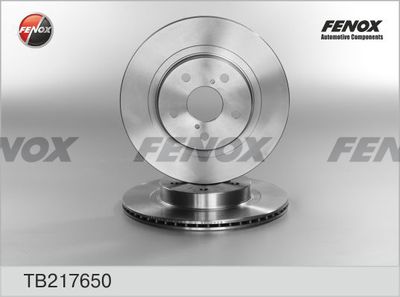 Диск тормозной передний FENOX TB217650