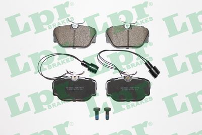 Колодки тормозные передние с датчиком LPR 05P1079
