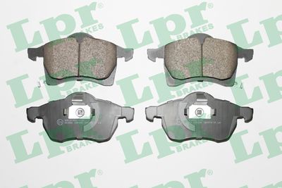 Колодки тормозные передние LPR 05P690