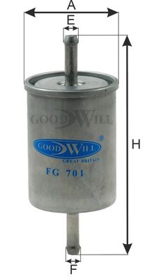 Фильтр топливный BIG FILTER GB305PL