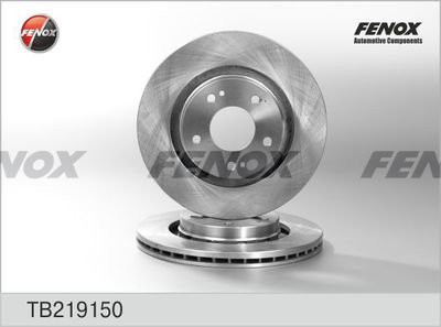 Диск тормозной FENOX TB219150