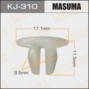 Клипса крепежная Masuma KJ310