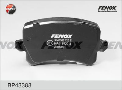 Колодки тормозные задние FENOX BP43388