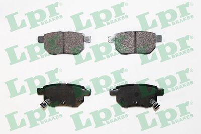Колодки тормозные дисковые LPR 05P1530
