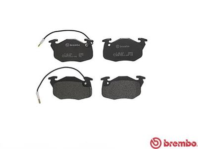 Колодки тормозные дисковые BREMBO P68010