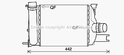 Интеркулер AVA DAA4013