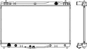 Радиатор SAKURA 34611034