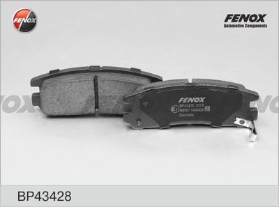 Колодки тормозные задние FENOX BP43428
