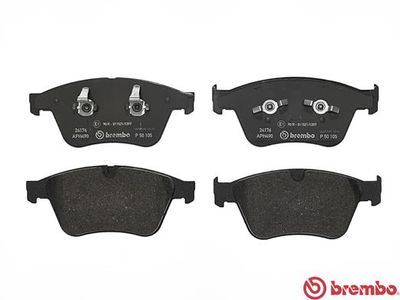 Колодки тормозные дисковые передние BREMBO P50105