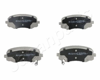 Колодки тормозные дисковые JAPANPARTS PAH12AF