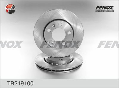 Диск тормозной передний FENOX TB219100