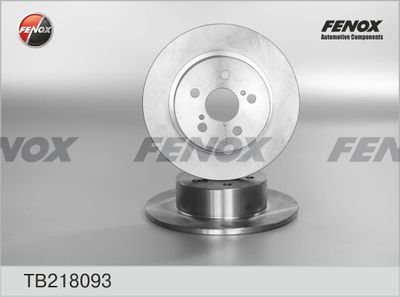 Диск тормозной FENOX TB218093