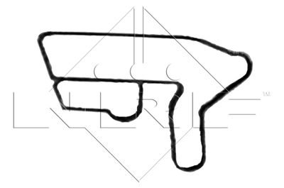Радиатор масляный NRF 31343