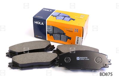 Колодки тормозные дисковые HOLA BD875