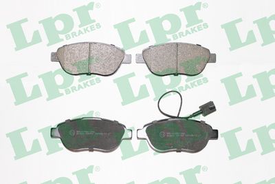 Колодки тормозные дисковые LPR 05P764