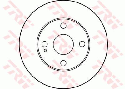 Диск тормозной TRW DF3089