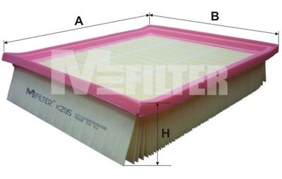 Фильтр воздушный M-Filter K205