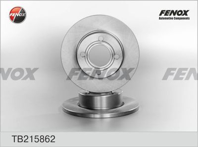 Диск тормозной передний FENOX TB215862