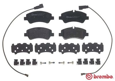 Колодки тормозные дисковые задние BREMBO P24187