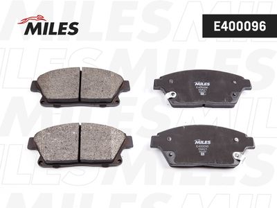 Колодки тормозные передние Miles E400096