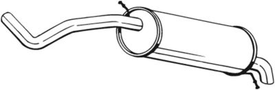 Глушитель задняя часть BOSAL 278039
