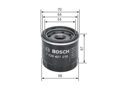 Фильтр масляный BOSCH F026407210