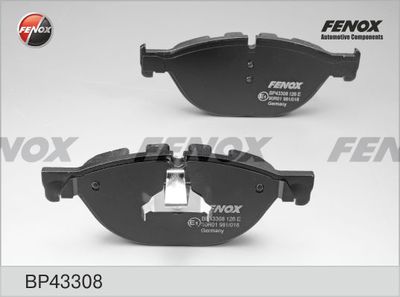 Колодки тормозные дисковые FENOX BP43308