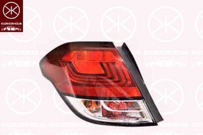 Фонарь задний правый CITROEN/PEUGEOT 9808624380