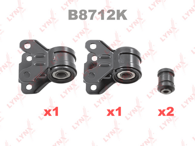 Комплект сайлентблоков LYNXauto B8712K