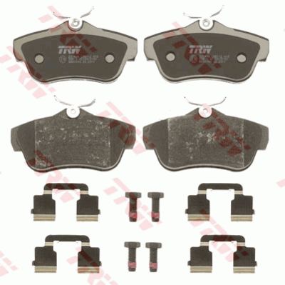 Колодки тормозные дисковые TRW GDB1740