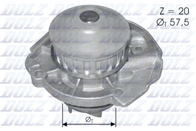 Насос водяной DOLZ S161