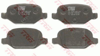 Колодки тормозные задние TRW GDB1384