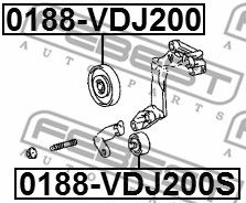 Ролик натяжителя TOYOTA 8842060350