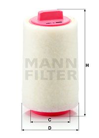 Фильтр воздушный MANN-FILTER C1287