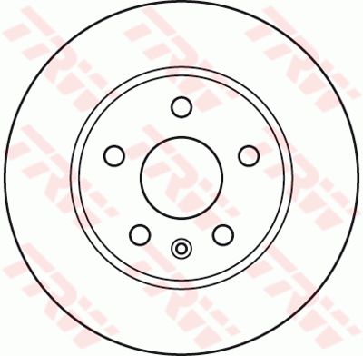 Диск тормозной передний TRW DF4995S