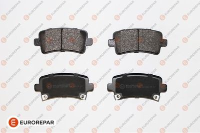 Колодки тормозные дисковые EUROREPAR 1617287180