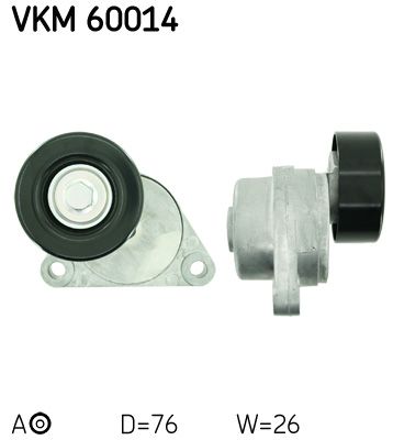 Ролик ремня приводного SKF VKM60014