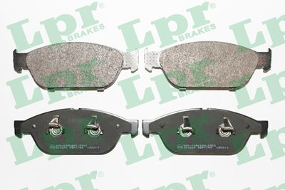 Колодки тормозные дисковые LPR 05P1743