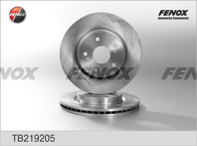 Диск тормозной FENOX TB219205